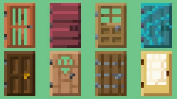 How to make a Door in Minecraft