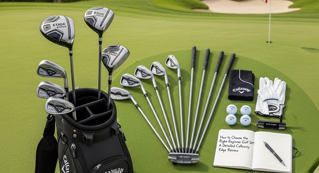 Callaway Edge right-handed irons cavity back design close-up